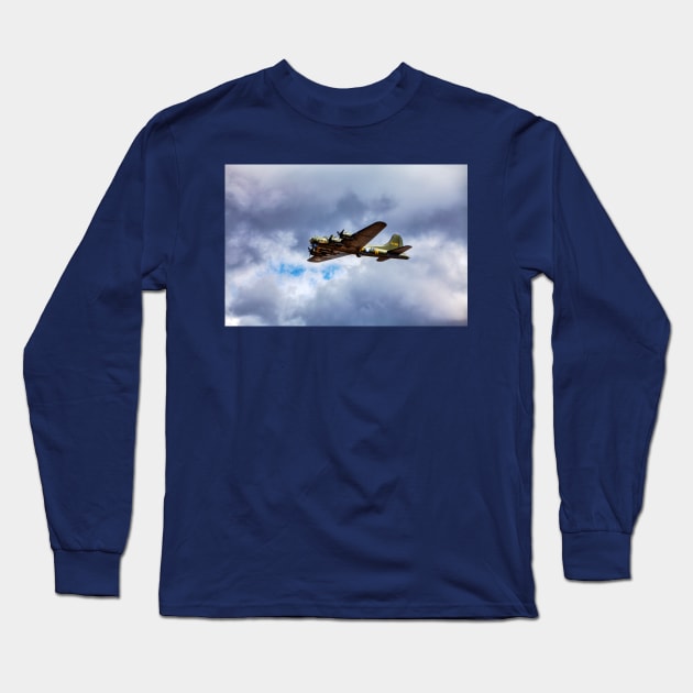 Memphis Belle Boeing B-17 Flying Fortress Long Sleeve T-Shirt by tommysphotos